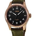 Oris Oris Propilot Big Crown Propilot Big Date 01 751 7761 3164-07 3 2003BRLC  01 751 7761 3164-07 3 2003BRLC механические мужские часы черный циферблат, браслет тканевый — вид спереди